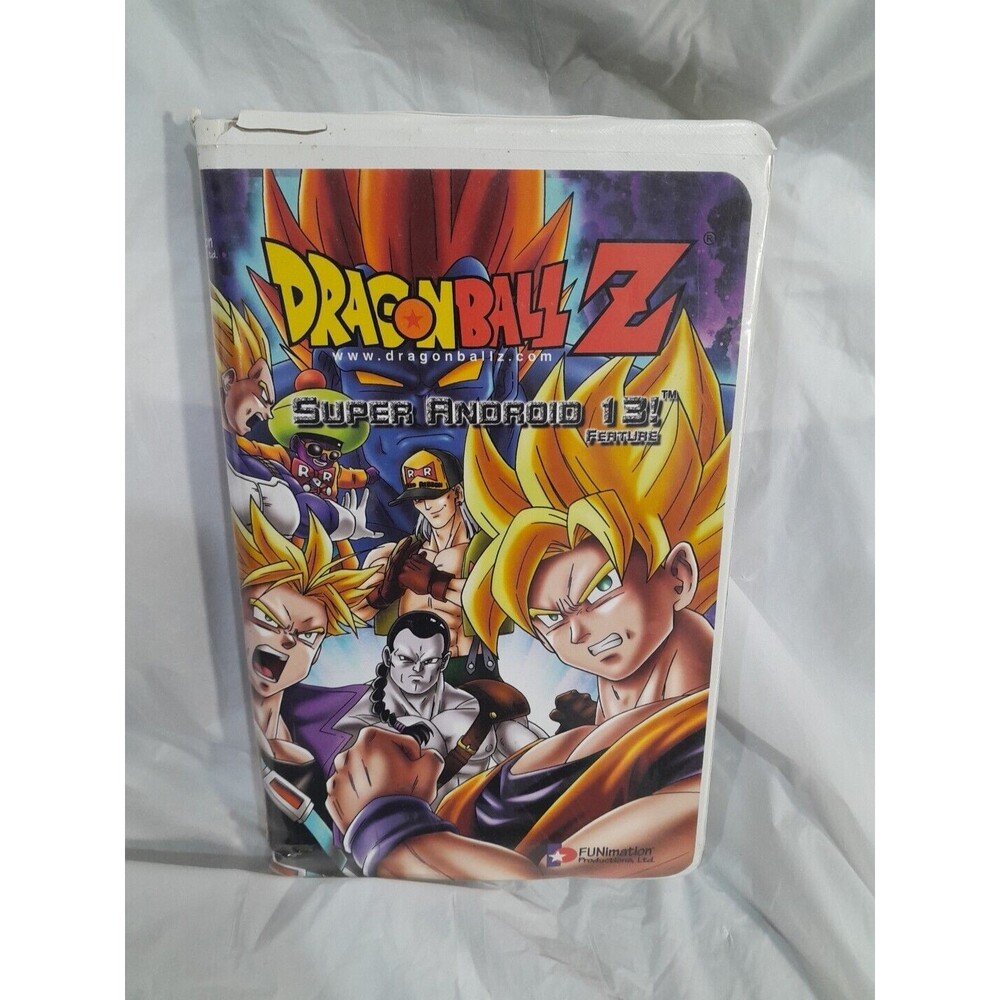 Vintage Dragonball Z Super Android 13! Feature Movie VHS Tape, 1989